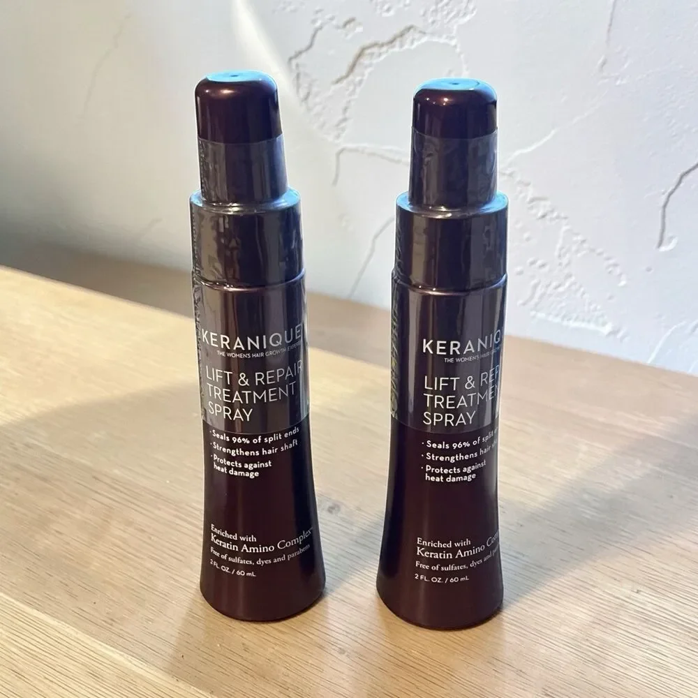 2- Keranique Lift and Repair Women's Keratin Treatment Spray - 2.0 fl oz. Sealed